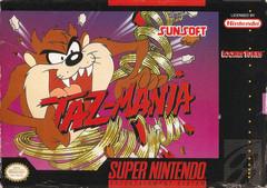 Taz-Mania - (CiB, Cosmetic Damage) (Super Nintendo Games)