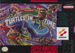 Teenage Mutant Ninja Turtles IV Turtles in Time - (Used, Cart/Disc Only) (Super Nintendo Games)