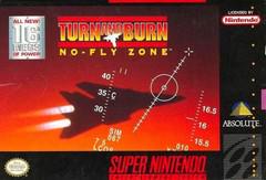 Turn and Burn No Fly Zone - (Used, Cart/Disc Only) (Super Nintendo Games)