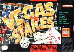 Vegas Stakes - (Used, Cart/Disc Only, Cosmetic Damage) (Super Nintendo Games)