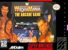 WWF Wrestlemania Arcade Game - (Used, Cart/Disc Only, Cosmetic Damage) (Super Nintendo Games)