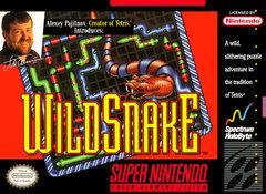 WildSnake - (CiB, Cosmetic Damage) (Super Nintendo Games)