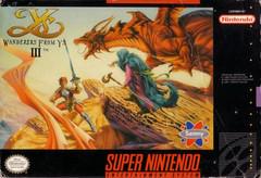 Ys III Wanderers from Ys - (Used, No Manual) (Super Nintendo Games)