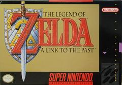 Zelda Link to the Past - (CiB, Cosmetic Damage) (Super Nintendo Games)