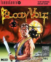 Bloody Wolf - (Used, Cart/Disc Only, Cosmetic Damage) (TurboGrafx-16 Games)