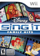 Disney Sing It: Family Hits - (Used, No Manual) (Wii Games)