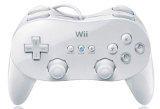 White Wii Classic Controller Pro - (Used) (Wii Accessories)