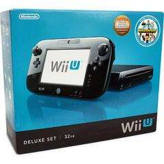 Wii U Console Deluxe Black 32GB - (Used, Cosmetic Damage) (Wii U Consoles)