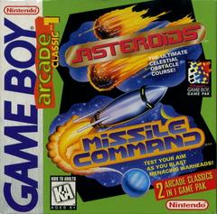 Arcade Classic: Asteroids and Missile Command - (CiB, Cosmetic Damage) (GameBoy Games)