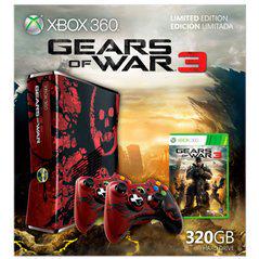 Xbox 360 Console Gears of War 3 Edition (2 Controllers) - (Used) (Xbox 360 Consoles)