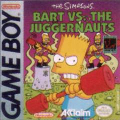 The Simpsons Bart vs the Juggernauts - (Used, Cart/Disc Only, Cosmetic Damage) (GameBoy Games)