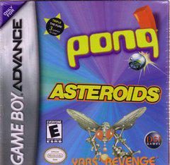 Pong / Asteroids / Yar's Revenge - (Used, Cart/Disc Only) (GameBoy Advance Games)