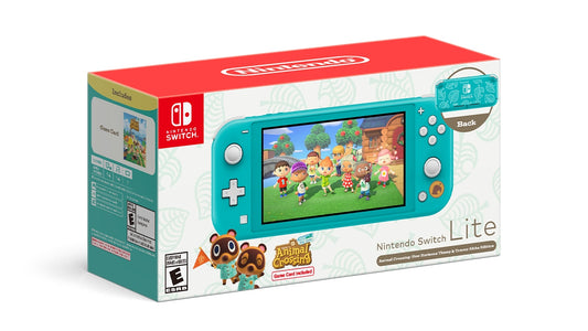 Nintendo Switch Lite [Animal Crossing: New Horizons Timmy & Tommy's Aloha Edition] - (CiB) (Nintendo Switch Consoles)