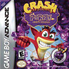 Crash Bandicoot Purple - (Used, Cart/Disc Only) (GameBoy Advance Games)