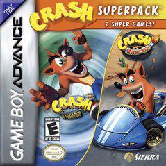 Crash Superpack - (CiB, Cosmetic Damage) (GameBoy Advance Games)