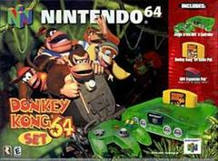 Nintendo 64 System [Donkey Kong 64 Set] - (CiB, Damaged Packaging) (Nintendo 64 Consoles)