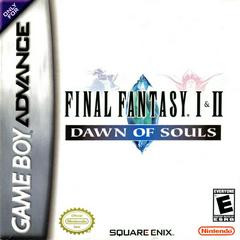 Final Fantasy I & II Dawn of Souls - (CiB, Cosmetic Damage) (GameBoy Advance Games)