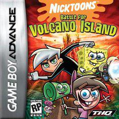 Nicktoons Battle for Volcano Island - (Used, Cart/Disc Only) (GameBoy Advance Games)