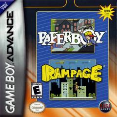 Paperboy & Rampage - (CiB, Cosmetic Damage) (GameBoy Advance Games)