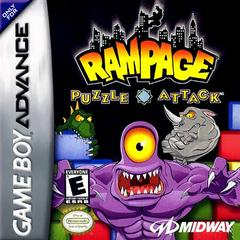 Rampage Puzzle Attack - (Used, Cart/Disc Only) (GameBoy Advance Games)