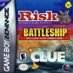 Risk / Battleship / Clue - (Used, Cart/Disc Only) (GameBoy Advance Games)