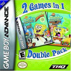 2 Games in 1 Double Pack: SpongeBob - (Used, Cart/Disc Only) (GameBoy Advance Games)