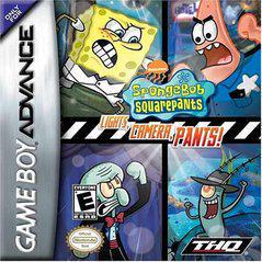 SpongeBob SquarePants Lights Camera Pants - (Used, Cart/Disc Only) (GameBoy Advance Games)