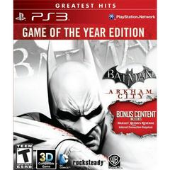 Batman: Arkham City [Game of the Year Greatest Hits] - (CiB) (Playstation 3 Games)