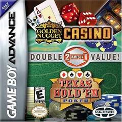 Texas Hold 'em Poker / Golden Nugget Casino - (Used, Cart/Disc Only) (GameBoy Advance Games)