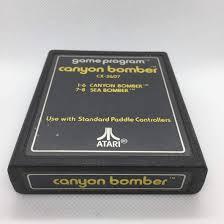 Canyon Bomber [Text Label] - (Used, Cart/Disc Only) (Atari 2600)