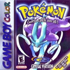 Pokemon Crystal (New Save Battery) - (Used, Cart/Disc Only, Cosmetic Damage) (GameBoy Color Games)