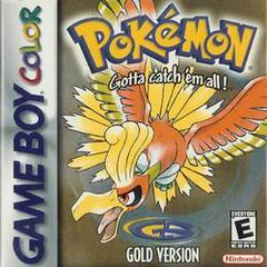 Pokemon Gold (New Save Battery) - (Used, Cart/Disc Only) (GameBoy Color Games)