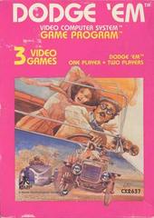 Dodge 'Em - (Used, Cart/Disc Only, Cosmetic Damage) (Atari 2600)