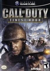 Call of Duty Finest Hour - (CiB, Cosmetic Damage) (Gamecube Games)