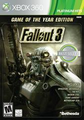 Fallout 3 [Game of the Year Platinum Hits] - (CiB, Cosmetic Damage) (Xbox 360 Games)