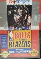 Bulls Vs Blazers and the NBA Playoffs [Limited Edition] - (CiB, Cosmetic Damage) (Sega Genesis Games)