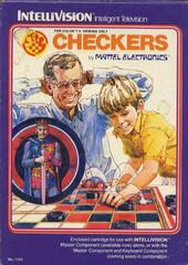 Checkers - (Used, Cart/Disc Only, Cosmetic Damage) (Intellivision Games)