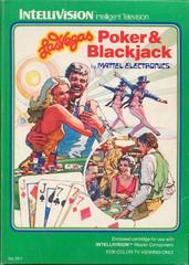 Las Vegas Poker & Blackjack - (CiB with Overlays) (Intellivision Games)