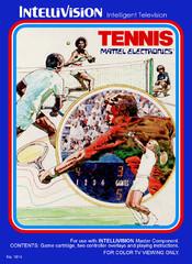 Tennis - (CiB with Overlays) (Intellivision Games)