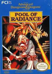 Advanced Dungeons & Dragons Pool of Radiance - (CiB, Cosmetic Damage) (NES Games)