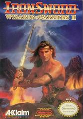 Iron Sword Wizards and Warriors II - (Used, Cart/Disc Only, Cosmetic Damage) (NES Games)