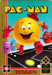 Pac-Man [Tengen] - (CiB, Cosmetic Damage) (NES Games)