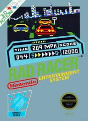 Rad Racer - (CiB, Cosmetic Damage) (NES Games)