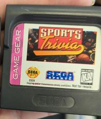 Sports Trivia - (Used, Cart/Disc Only, Cosmetic Damage) (Sega Game Gear Games)