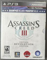 Assassin's Creed III [Revolution Edition] - (Brand New) (Playstation 3 Games)