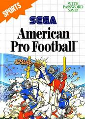 American Pro Football - (CiB) (Sega Master System Games)