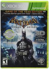 Batman: Arkham Asylum [Game Of The Year Edition Platinum Hits] - (CiB) (Xbox 360 Games)