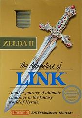 Zelda II The Adventure of Link - (CiB, Cosmetic Damage) (NES Games)