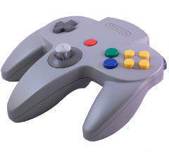 N64 Controller (Gray) - (Used, New Joystick) (Nintendo 64 Accessories)