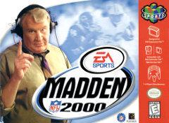 Madden 2000 - (Used, Cart/Disc Only, Cosmetic Damage) (Nintendo 64 Games)